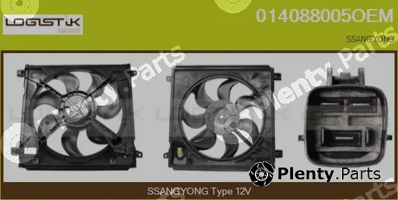 LGK 014088005OEM — Electric Motor, radiator fan