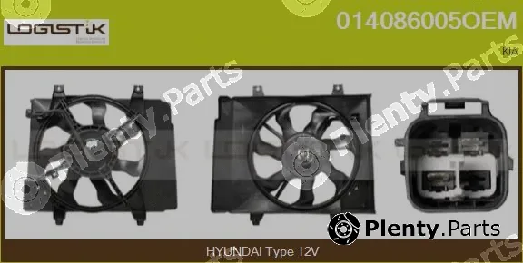 LGK 014086005OEM — Electric Motor, radiator fan