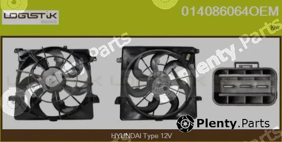 LGK 014086064OEM — Electric Motor, radiator fan