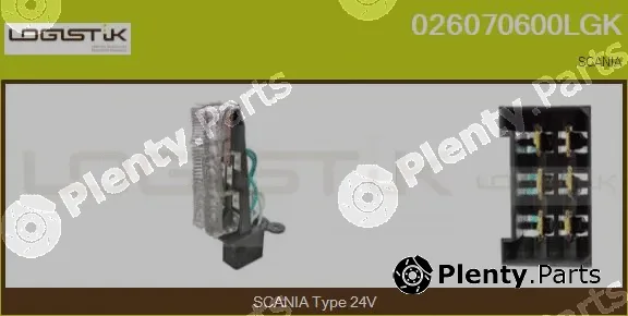 LGK 026070600LGK — Resistor, interior blower