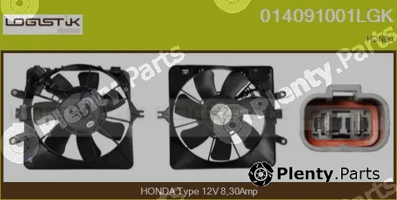 LGK 014091001LGK — Electric Motor, radiator fan