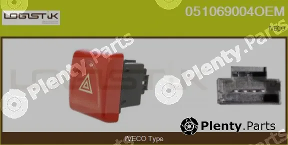 LGK 051069004OEM — Hazard Warning Light Switch