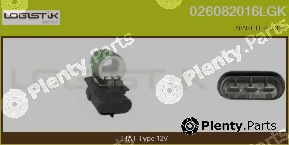LGK 026082016LGK — Series resistor, electric motor (radiator fan)