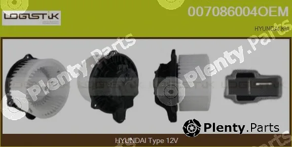 LGK 007086004OEM — Interior Blower