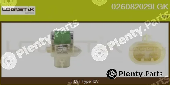 LGK 026082029LGK — Series resistor, electric motor (radiator fan)