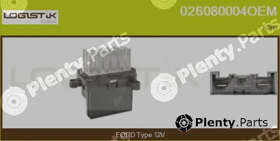 LGK 026080004OEM — Resistor, interior blower