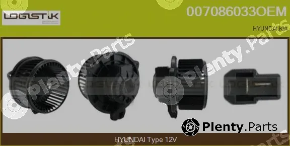 LGK 007086033OEM — Interior Blower