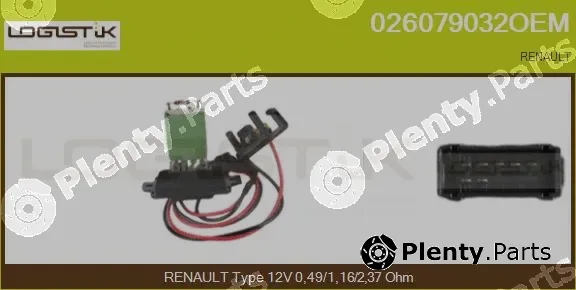 LGK 026079032OEM — Resistor, interior blower
