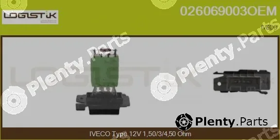 LGK 026069003OEM — Resistor, interior blower