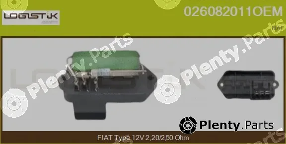 LGK 026082011OEM — Resistor, interior blower
