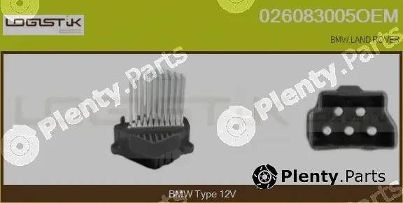 LGK 026083005OEM — Resistor, interior blower