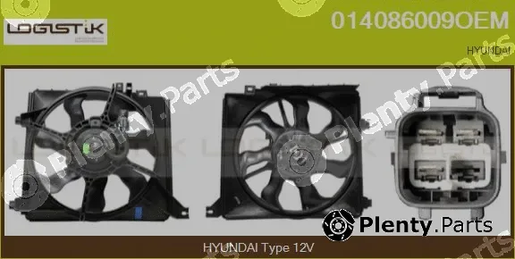 LGK 014086009OEM — Electric Motor, radiator fan