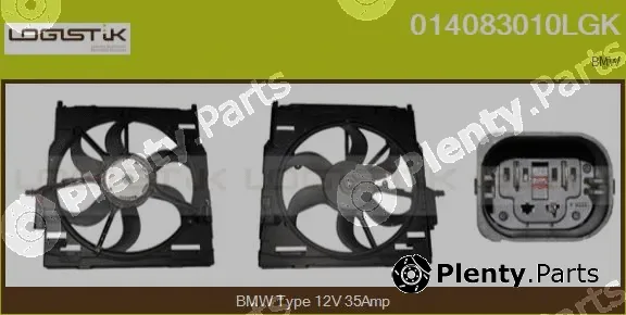 LGK 014083010LGK — Electric Motor, radiator fan