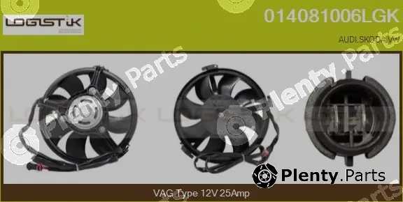 LGK 014081006LGK — Electric Motor, radiator fan