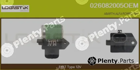 LGK 026082005OEM — Series resistor, electric motor (radiator fan)