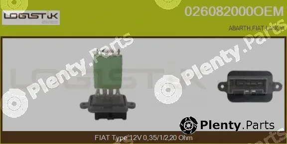 LGK 026082000OEM — Resistor, interior blower
