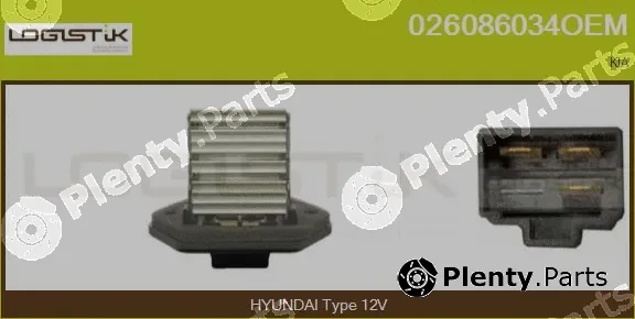 LGK 026086034OEM — Resistor, interior blower