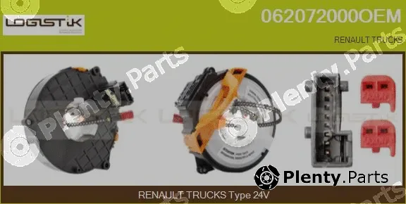 LGK 062072000OEM — Clockspring, airbag