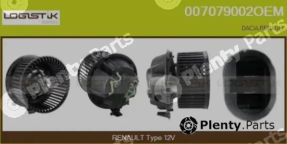 LGK 007079002OEM — Interior Blower