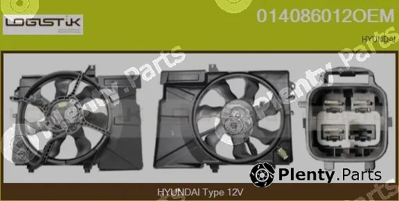 LGK 014086012OEM — Electric Motor, radiator fan