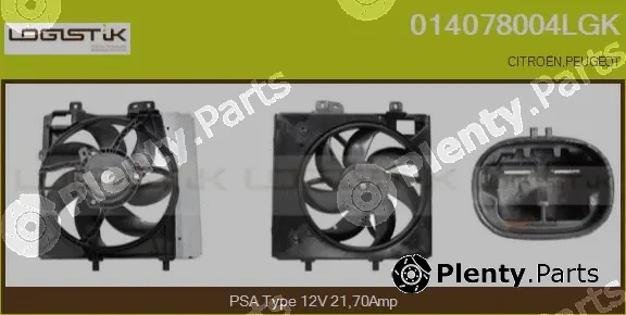 LGK 014078004LGK — Electric Motor, radiator fan