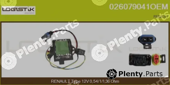 LGK 026079041OEM — Resistor, interior blower