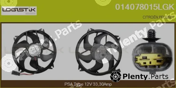 LGK 014078015LGK — Electric Motor, radiator fan