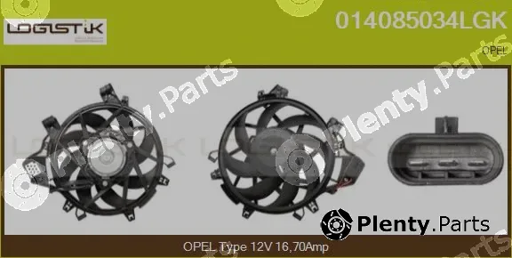 LGK 014085034LGK — Electric Motor, radiator fan
