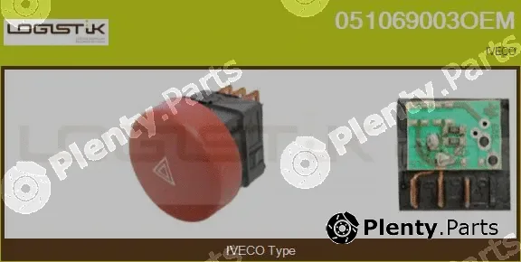 LGK 051069003OEM — Hazard Warning Light Switch