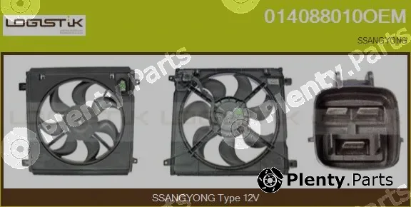 LGK 014088010OEM — Electric Motor, radiator fan