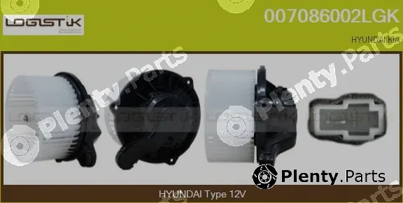 LGK 007086002LGK — Interior Blower