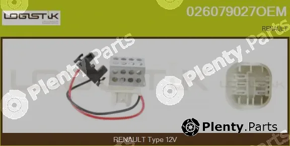 LGK 026079027OEM — Resistor, interior blower