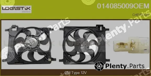 LGK 014085009OEM — Electric Motor, radiator fan