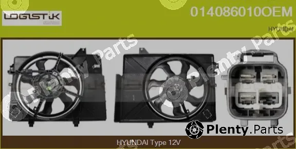 LGK 014086010OEM — Electric Motor, radiator fan