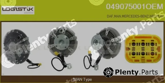 LGK 049075001OEM — Clutch, radiator fan