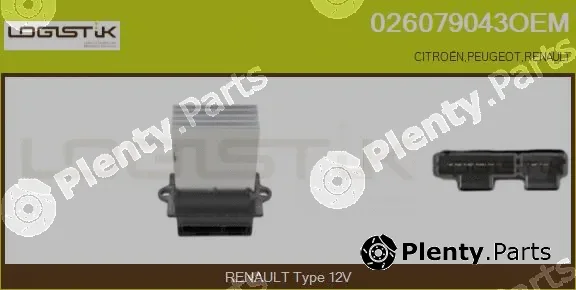 LGK 026079043OEM — Resistor, interior blower