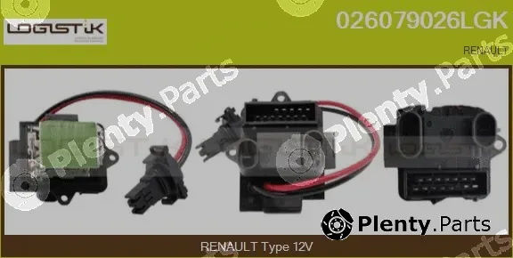 LGK 026079026LGK — Resistor, interior blower