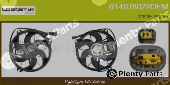 LGK 014078022OEM — Electric Motor, radiator fan