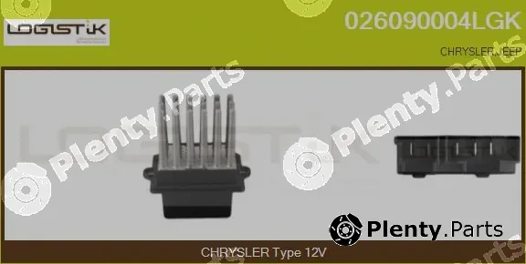 LGK 026090004LGK — Resistor, interior blower