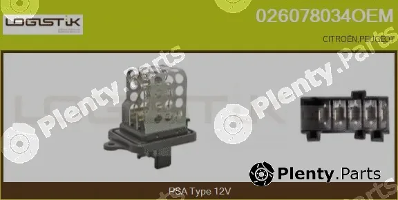 LGK 026078034OEM — Resistor, interior blower