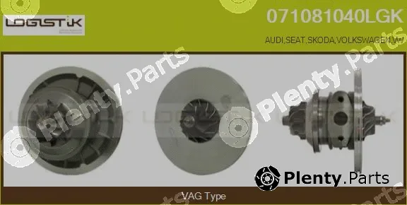 LGK 071081040LGK — Core assembly, turbocharger