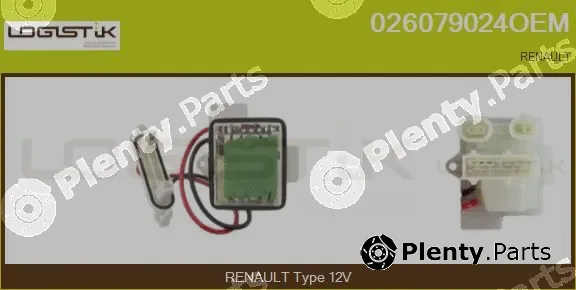 LGK 026079024OEM — Resistor, interior blower