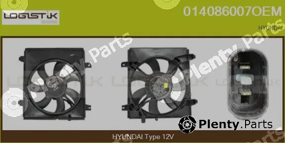 LGK 014086007OEM — Electric Motor, radiator fan