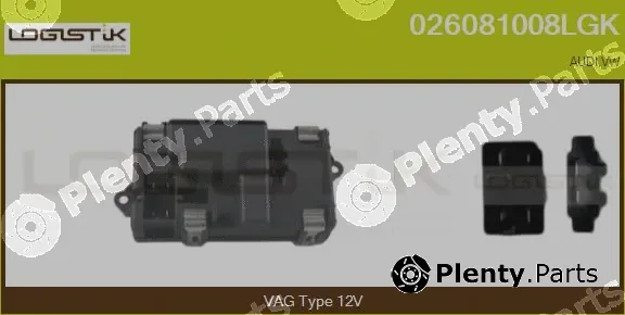 LGK 026081008LGK — Resistor, interior blower
