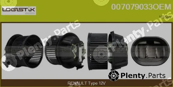 LGK 007079033OEM — Interior Blower