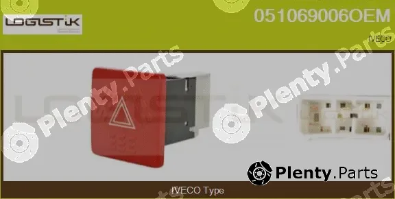 LGK 051069006OEM — Hazard Warning Light Switch