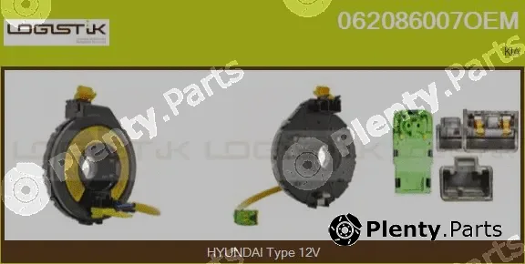 LGK 062086007OEM — Clockspring, airbag
