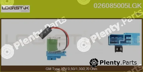 LGK 026085005LGK — Resistor, interior blower