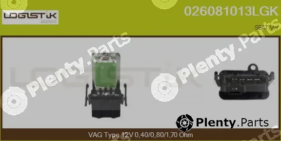 LGK 026081013LGK — Resistor, interior blower