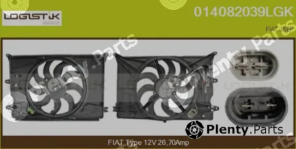 LGK 014082039LGK — Electric Motor, radiator fan